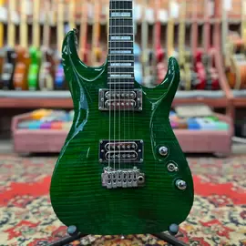 Электрогитара Jackson AT1 HH Transparent Green USA 1997 w/case