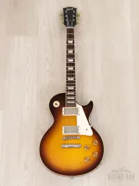 Электрогитара Gibson Custom Shop Historic 1958 Les Paul Standard R8 HH VOS Bourbon Burst w/case USA 2006