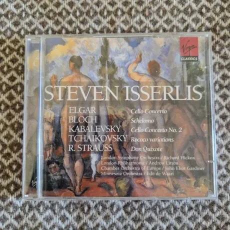 STEVEN ISSERLIS - Elgar Bloch Kabalevsky Tchaikovsky R. Strauss: Cello Concerto / Schelomo / Cello Concerto No. 2 (2CD)