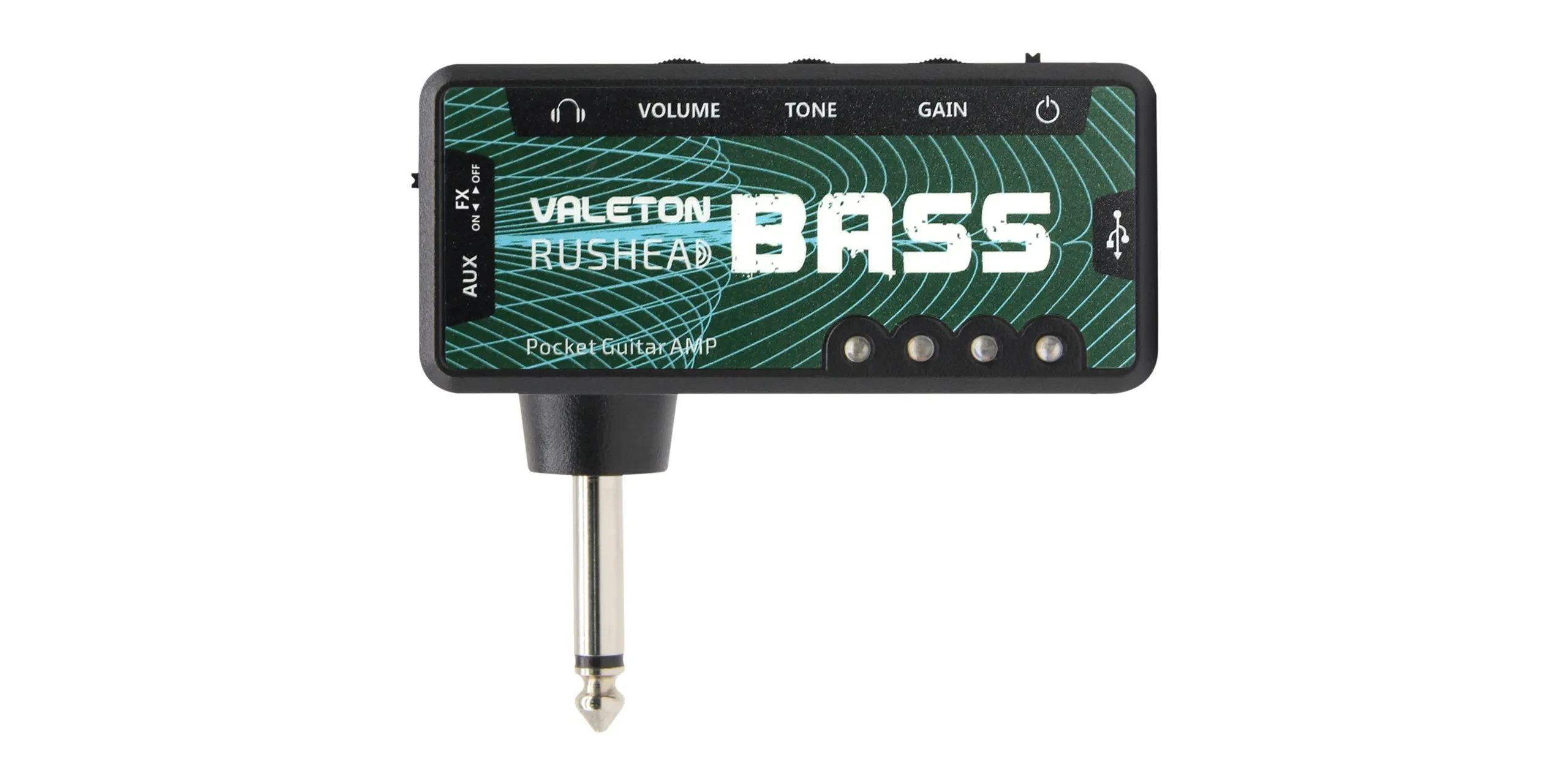 Гитарный усилитель для наушников Valeton RH-101 Rushead Max Bass