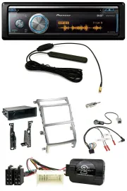 Pioneer CD USB Bluetooth DAB Lenkrad Autoradio für Hyundai IX55 2009-2012 silber