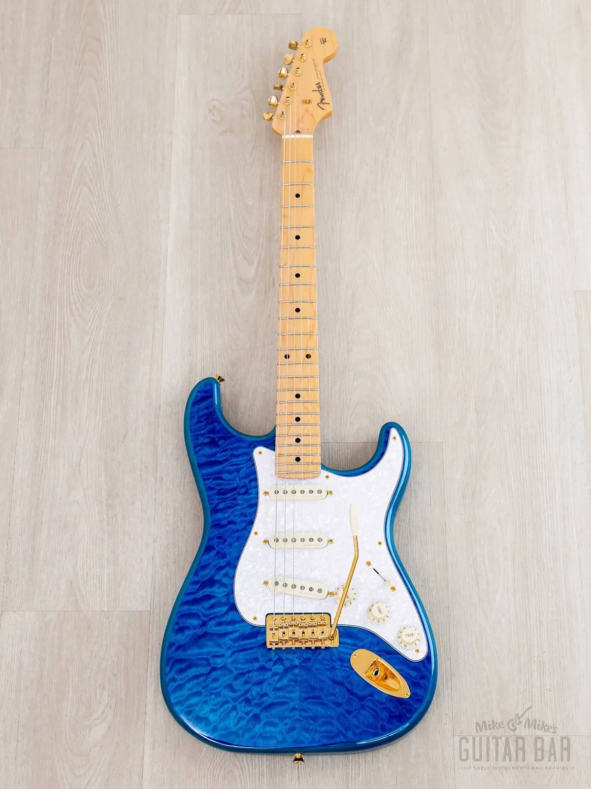 Электрогитара Fender Traditional II 50s Stratocaster SSS Caribbean Blue w/gigbag Japan 2021