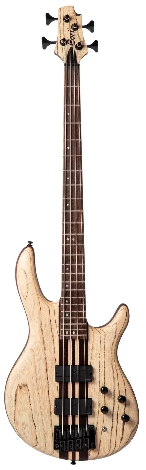Б/У Бас-гитара Cort A4 Ultra Artisan 4-струнная черный (Etched Natural Black)