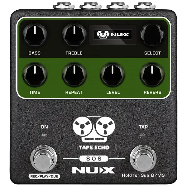 Педаль эффектов для электрогитары NUX NDD-7 Tape Echo