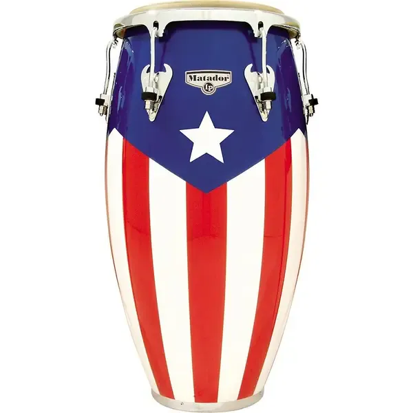 Конга LP Matador Puerto Rican Flag Conga 11-3/4 in.