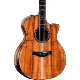 Taylor Custom All Figured AA Grade Hawaiian Koa Grand Auditorium A/E Guitar