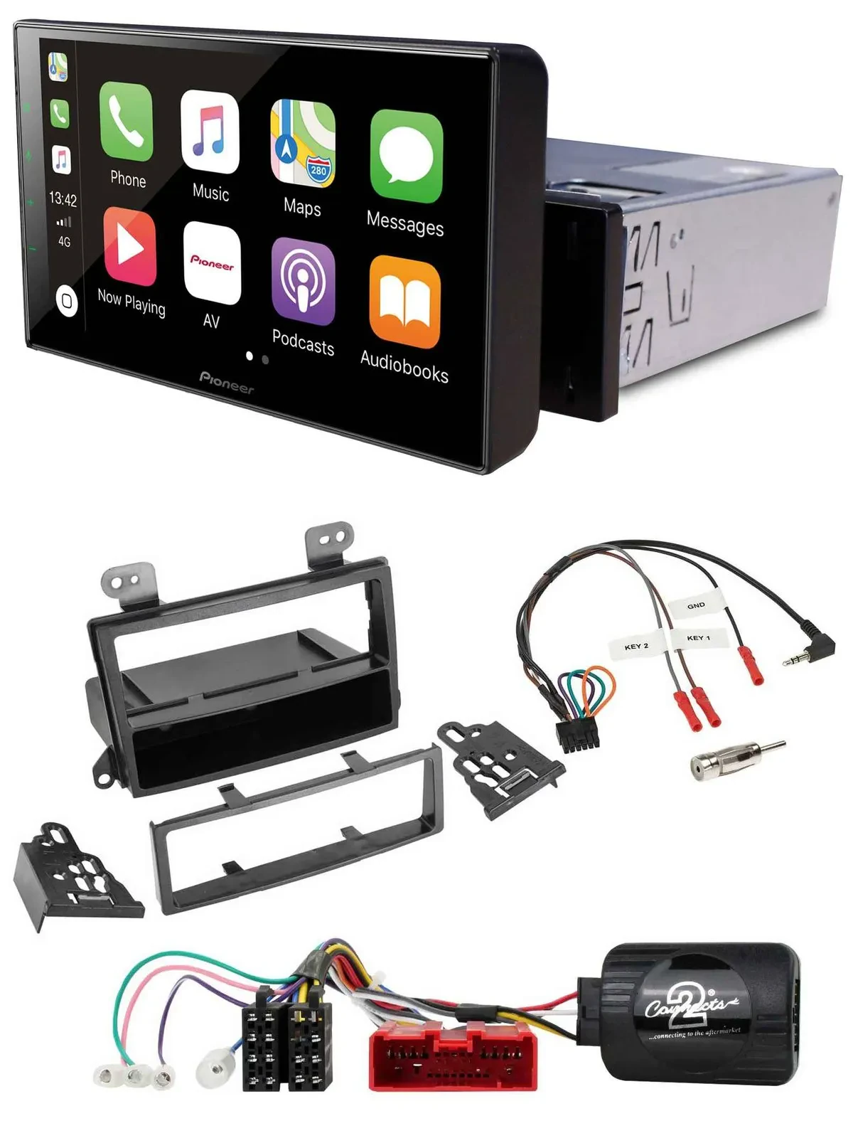 Автомагнитола Pioneer Bluetooth DAB USB для Mazda MPV (2000–2006)