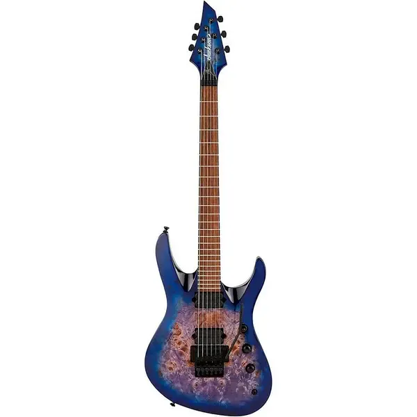 Электрогитара Jackson Pro Signature Chris Broderick Soloist 6P Transparent Blue