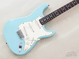 1998 Fender American Vintage '62 Stratocaster Satin Sonic Blue w/ Van Zandt