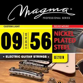 Струны для 7-струнной электрогитары Magma Strings GE210N Nickel Plated Steel 9-56