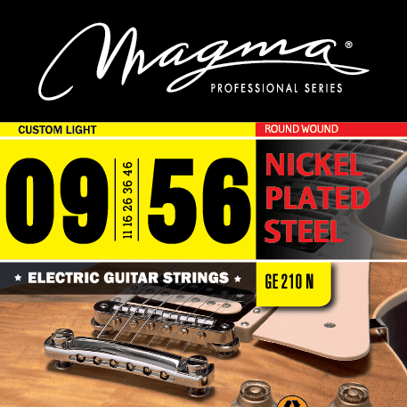 Струны для 7-струнной электрогитары Magma Strings GE210N Nickel Plated Steel 9-56