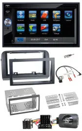 Автомагнитола Blaupunkt 2DIN SD/USB Bluetooth TMC, поддержка кнопок на руле, для Fiat Croma 2005–2010