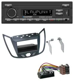 Blaupunkt USB DAB MP3 Bluetooth Autoradio für Ford C-Max / Kuga - dunkelgrau