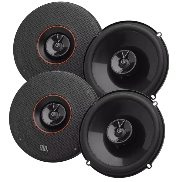(2-Pairs) JBL CLUB 64240W RMS 6.5" Coaxial Car Speakers