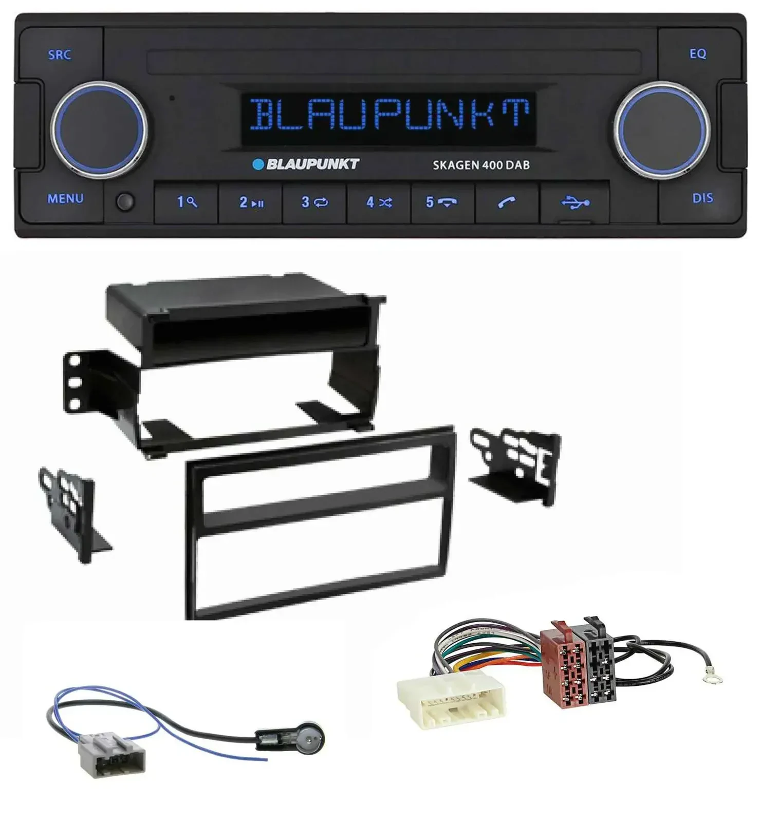 Blaupunkt DAB USB Bluetooth MP3 Autoradio für Nissan Tiida Versa C11 2007-2011