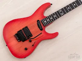 Б/У Электрогитара Esp Custom Shop Vintage Superstrat T. Shibahara 1980s, розовый санберст
