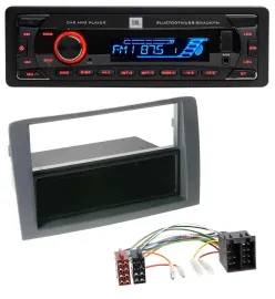 JBL AUX MP3 USB Bluetooth SD Autoradio für Fiat Idea (350, 03-11) - grau