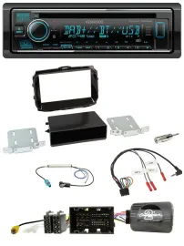 Автомагнитола для Alfa Romeo Giulietta 2013–2021 Kenwood Bluetooth DAB USB CD, цвет Piano Black