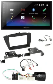 Pioneer USB Bluetooth DAB 2DIN Lenkrad Autoradio für Hyundai ix35 ab 2013 ohne S