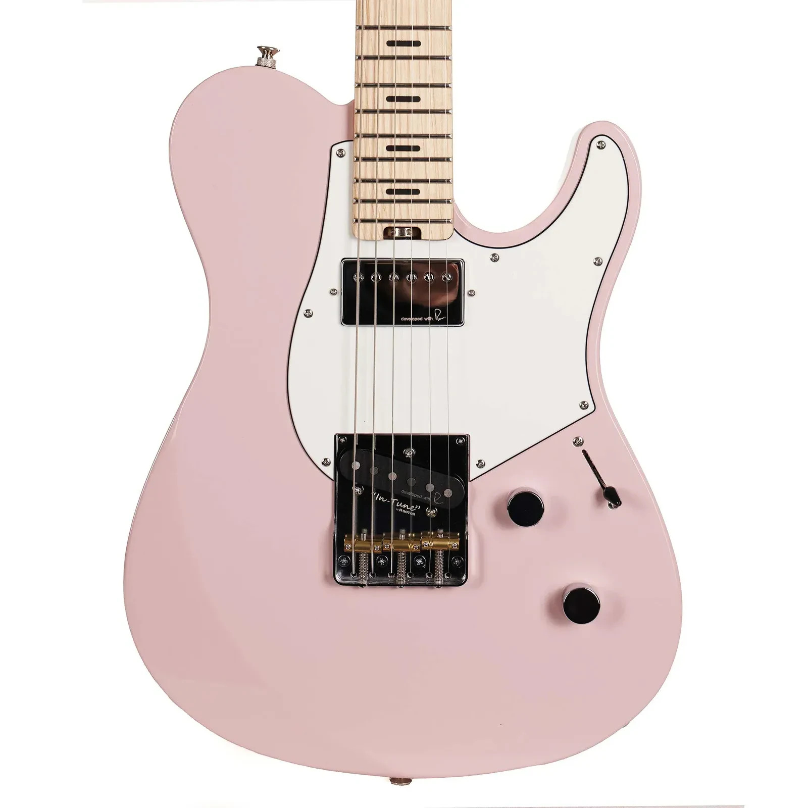 Электрогитара Yamaha Pacifica SC Standard Plus PACS+11SM, 25.5", 22 лада, H-S, розовый (Ash Pink)