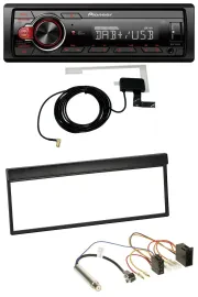 Автомагнитола для Skoda Fabia (до 2003) Pioneer 1DIN, MP3, DAB, USB, AUX