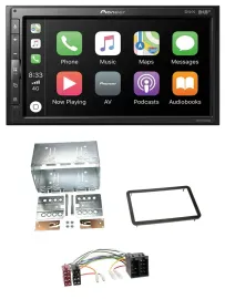 Pioneer USB MP3 DAB 2DIN Bluetooth Autoradio für Alfa Romeo 159 Brera Spider ab