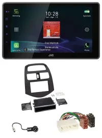 JVC DAB MP3 Bluetooth USB Autoradio für Chevrolet Spark (KLM 2012-2013)
