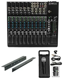 Аналоговый микшер Mackie 1402VLZ4 с креплением и микрофоном