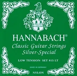 Струны для классической гитары Hannabach 815LT Green SILVER SPECIAL 28-42