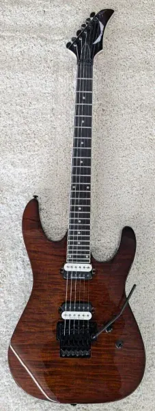 Электрогитара Dean Guitars MD24 FMF TGE Select Tiger Eye Indonesia 2019