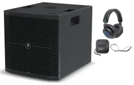 Mackie Thump115S 15" 1400 Watt Powered DJ PA Subwoofer Sub Thump 115S+Headphones