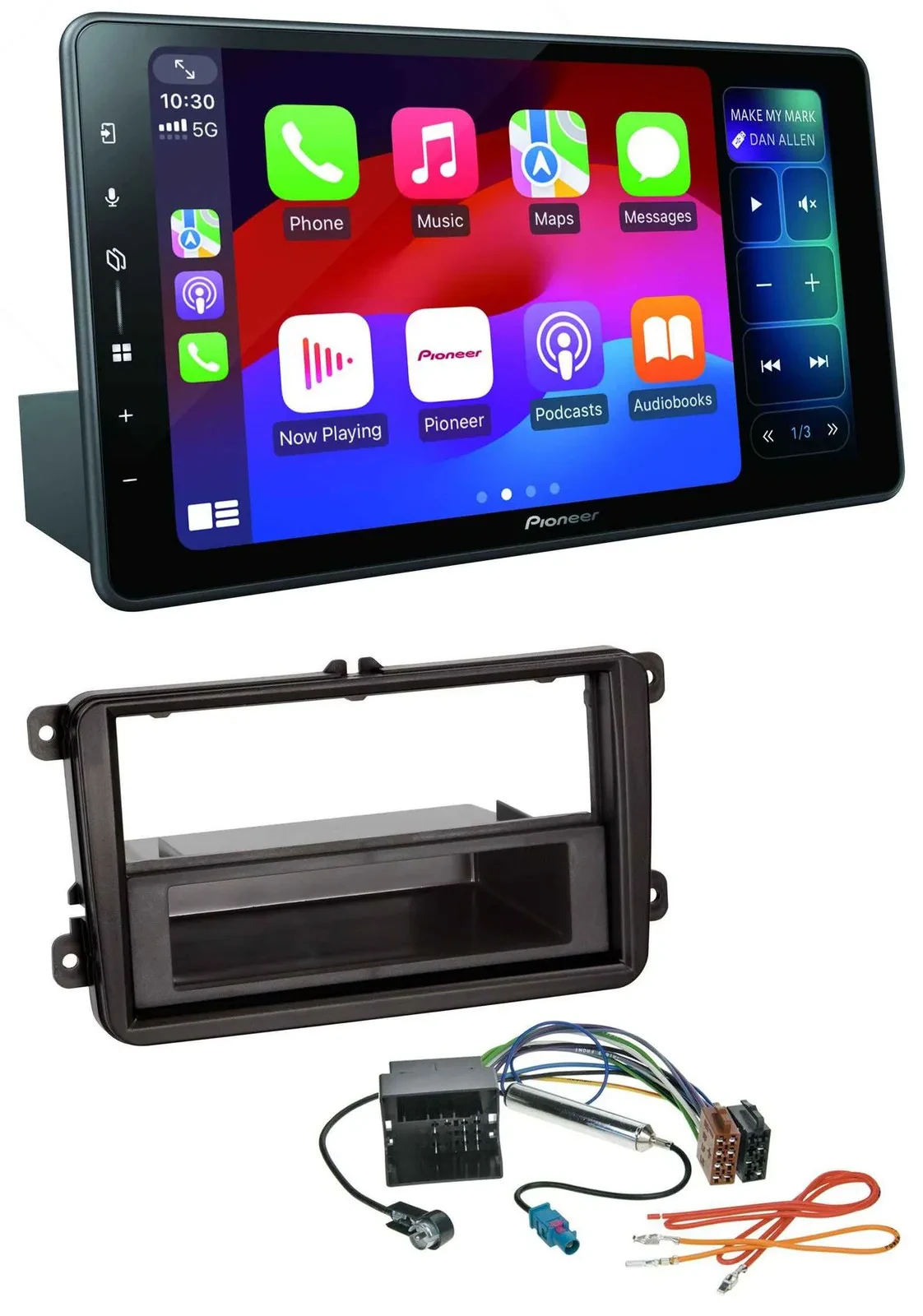 Pioneer Bluetooth DAB MP3 USB Autoradio für Skoda Praktik / Superb / Yeti