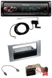 Pioneer Bluetooth DAB USB MP3 Autoradio für Ford Kuga Fusion Transit 05-12 silbe