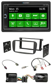 Blaupunkt Bluetooth 2DIN Lenkrad DAB USB TMC Navigation für Ford S-Max Mondeo 20