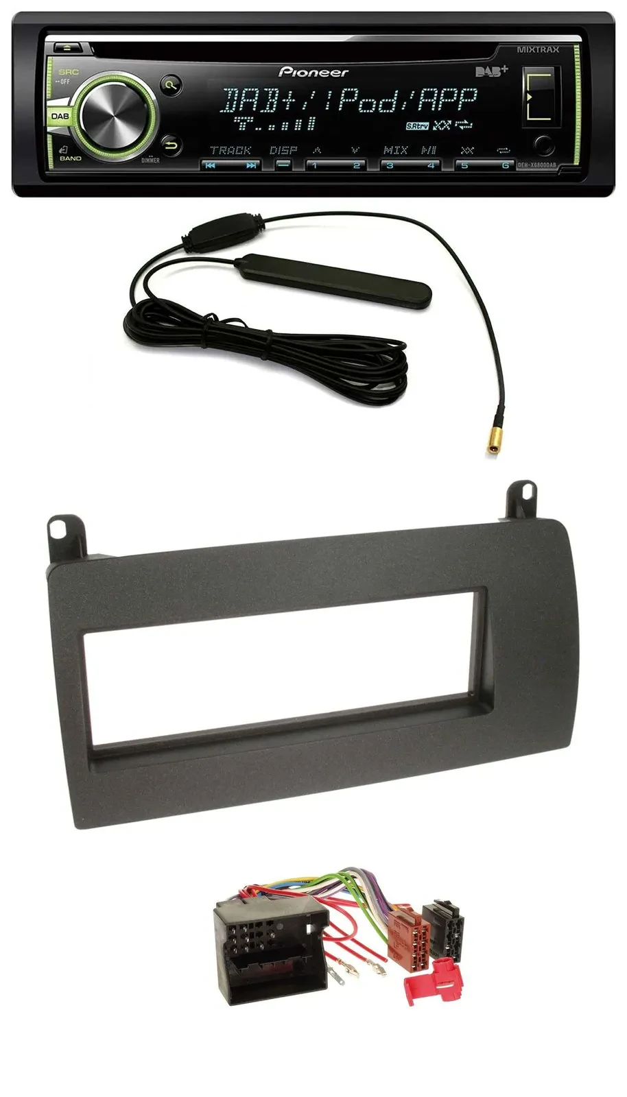 Автомагнитола для Rover 75 (2002–2005) Pioneer MP3 USB CD DAB AUX