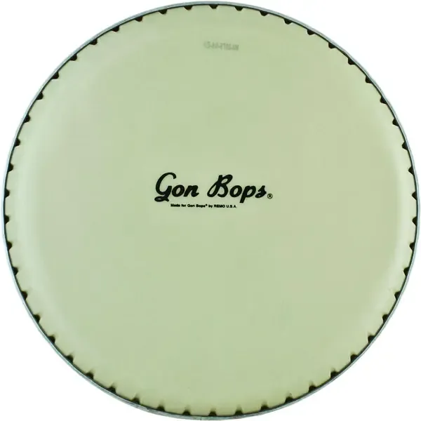 Пластик для барабана Gon Bops 9.75" Remo Nuskyn Synthetic Quinto/Conga Drum Head with GB Logo, Black