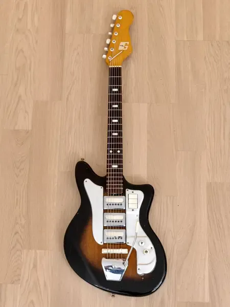 Электрогитара Guyatone LG-100T Sunburst w/gigbag Japan 1960s