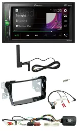 Pioneer MP3 DAB Lenkrad 2DIN Bluetooth Autoradio für Hyundai i40 11-19 USB AUX K