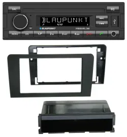 Автомагнитола для Audi A3 8P Blaupunkt Bluetooth, USB, MP3 (2003–2012, поддержка кнопок на руле, совместима с Bose активной системой)