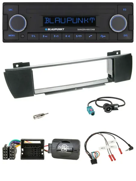 Blaupunkt DAB USB Bluetooth Lenkrad Autoradio für BMW X3 E83 2004-2010 mittig