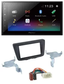 Pioneer USB Bluetooth DAB 2DIN MP3 Autoradio für Suzuki Baleno EW ab 2016