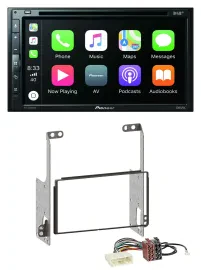 Pioneer DVD 2DIN MP3 DAB Bluetooth USB Autoradio für Nissan X-Trail 2007-2014