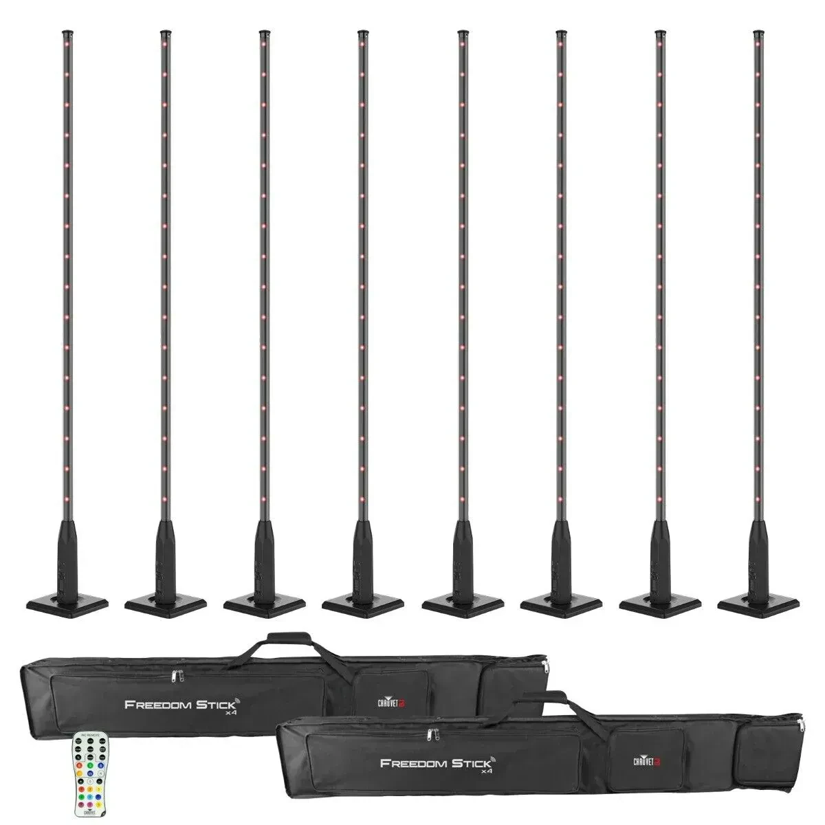 Светодиодный прибор Chauvet DJ Freedom Stick с чехлом (8 штук)