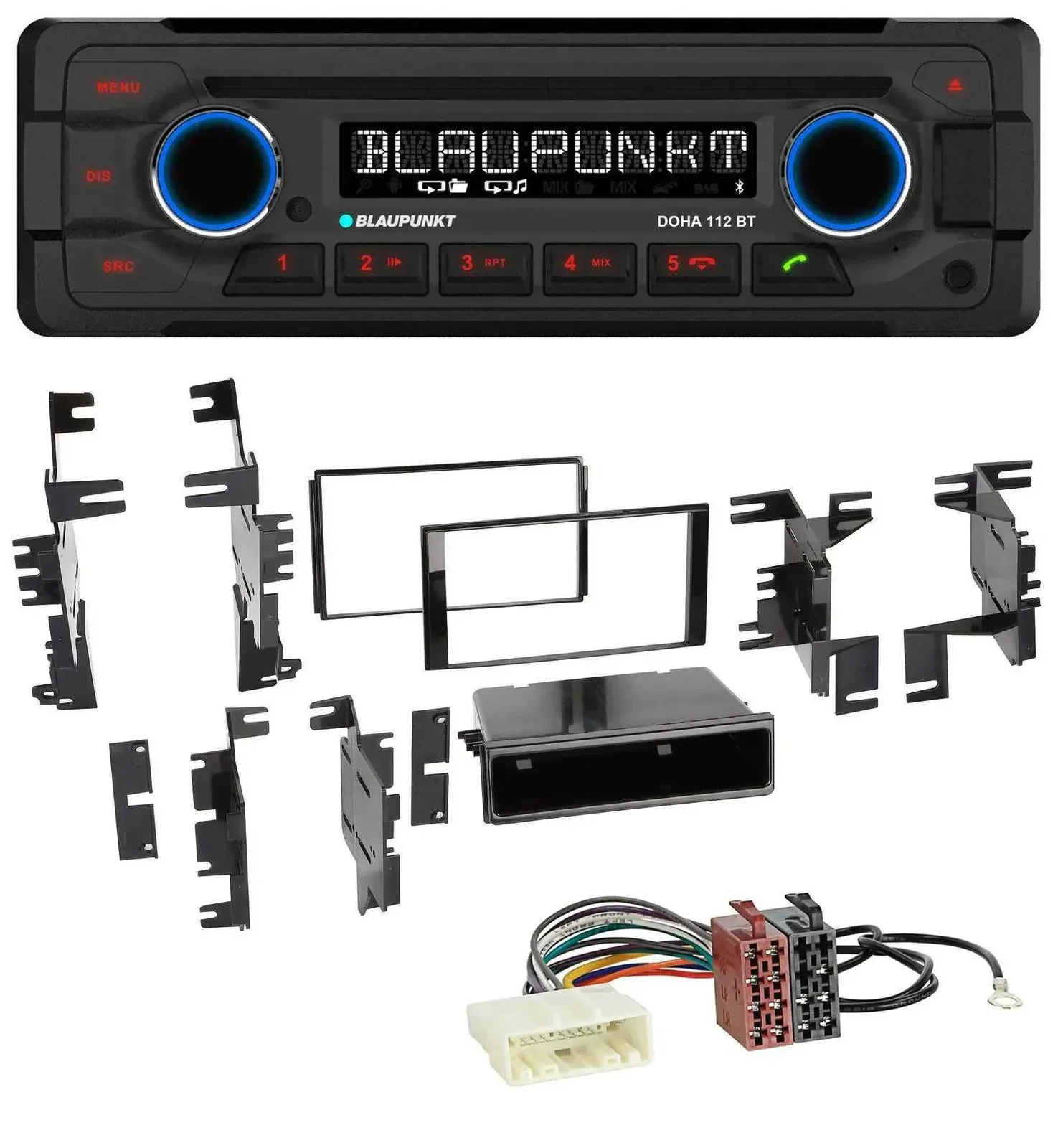 Blaupunkt AUX MP3 CD Bluetooth USB Autoradio für Nissan Quest Rogue ab 11 Titan