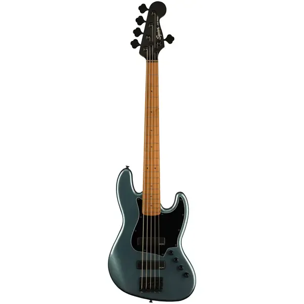 Бас-гитара Fender Squier Contemporary Active Jazz Bass HH Maple FB Gun Metal Metallic