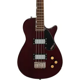 Gretsch Streamliner Jet Club Bass Single-Cut Short-Scale Bass Walnut Stain