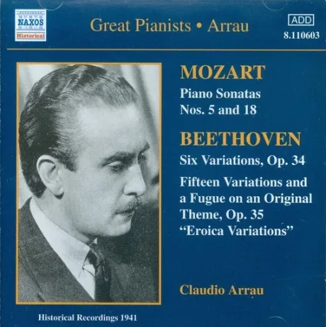 CLAUDIO ARRAU - Mozart / Beethoven (CD)