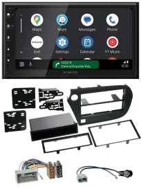 Kenwood DAB Bluetooth USB MP3 2DIN Autoradio für Honda Insight ZE2 09-13