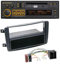 Pioneer DAB MP3 USB Bluetooth Autoradio für Mercedes C-Klasse W203 CLK W209 Vito