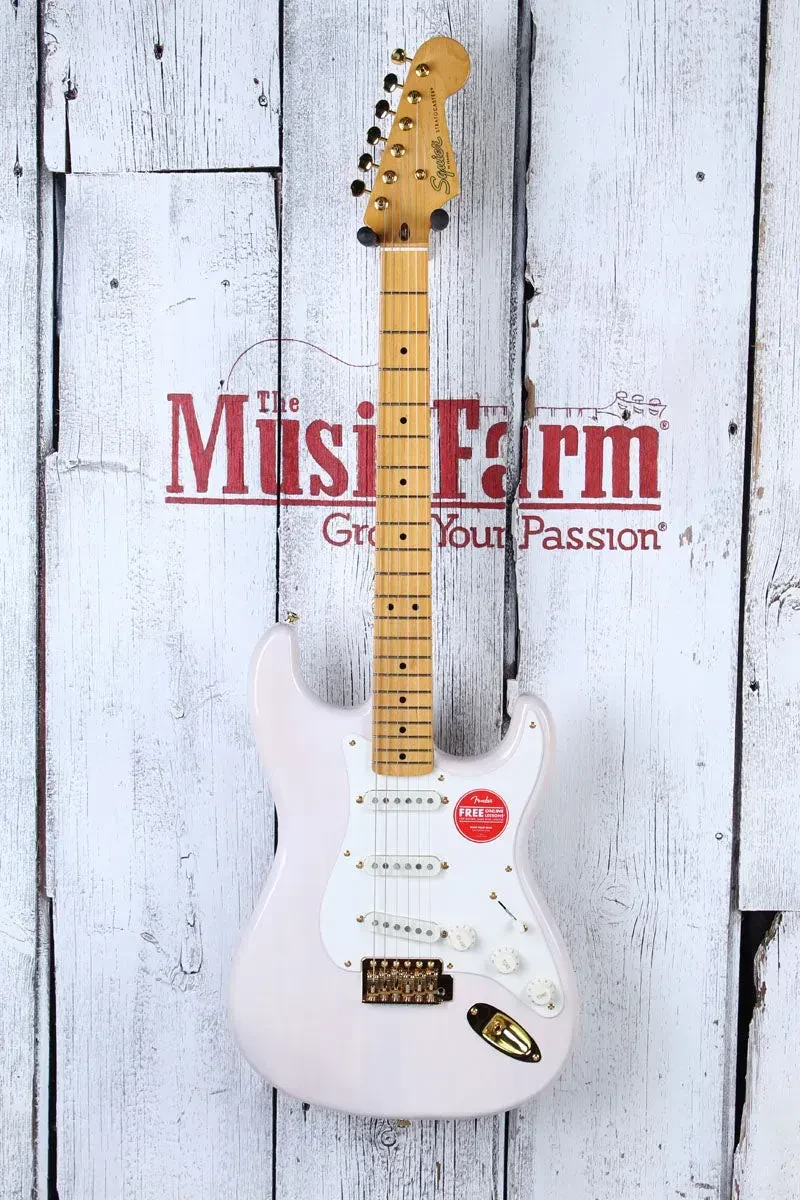 Электрогитара Squier by Fender FSR Classic Vibe 50s Stratocaster White Blonde